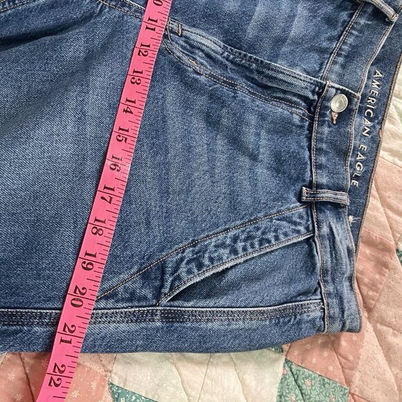 American Eagle 90's Straight Cargo Jeans Womens 12 Short - Picture 8 of 10